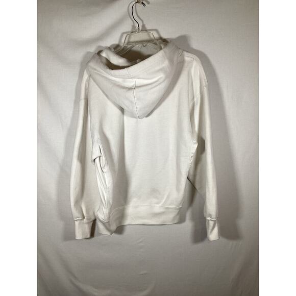 OCEAN DRIVE Hoodie Ivory Womens Medium Surfer Beach Boho - Picture 2 of 3